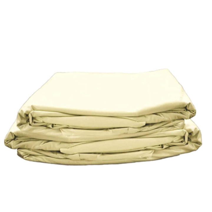 Unbekannt Poolfolie Ersatzfolie Rundbecken 350x90cm - Dicke 0,2mm - Overlap - Sand