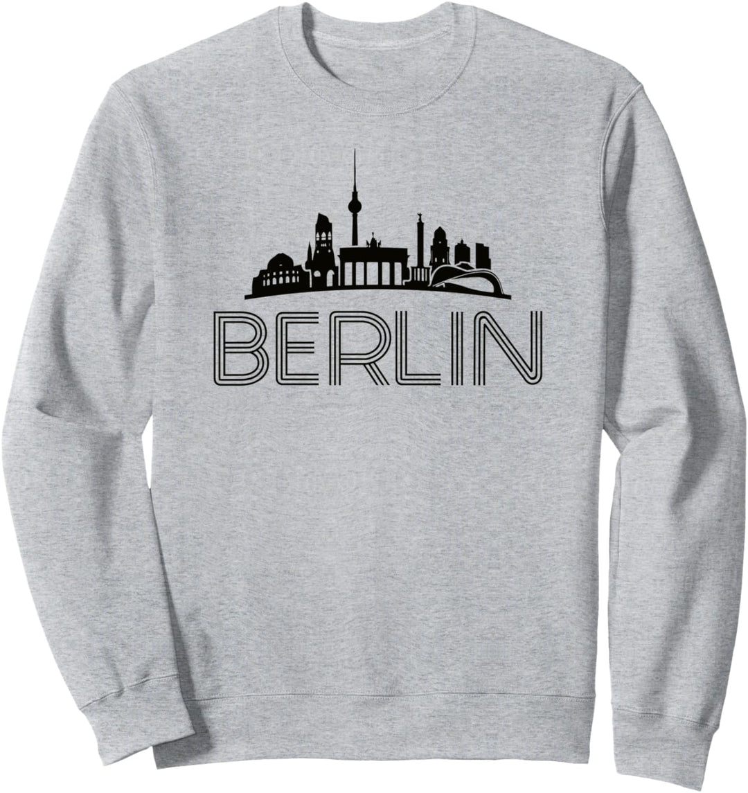 Berlin Stadt Silhouette Sweatshirt