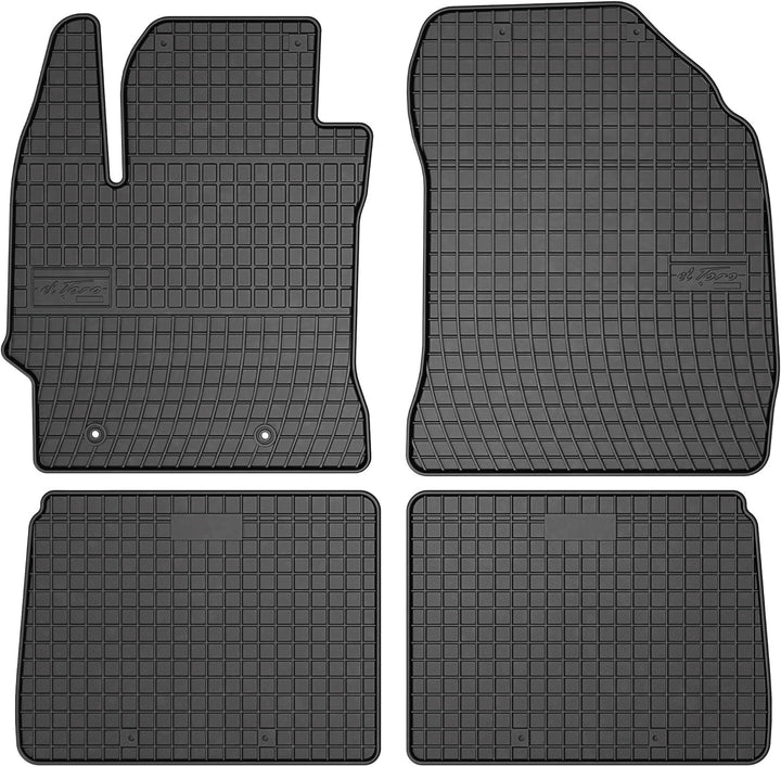 M MOTOS Gummimatten Auto Fussmatte passt für Toyota Corolla XI 2013-2019 Verbessern Sie Ihren Reisek
