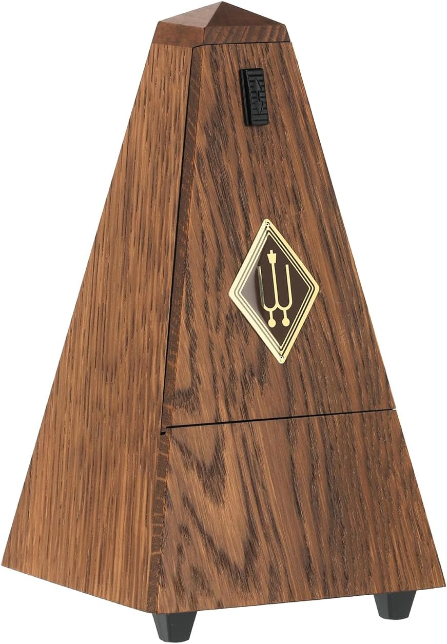 Wittner Metronom Taktell Pyramidenform System Maelzel Serie 800 - Massivholzgehäuse - Ohne Glocke -