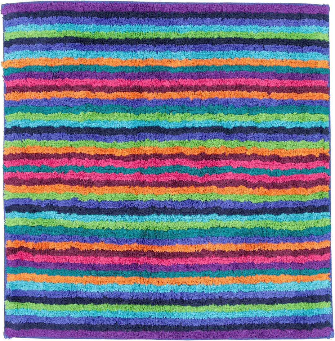 Cawö - Badteppich 7048 - Streifen - 84 multicolor Mehrfarbig, Mehrfarbig