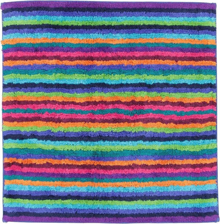 Cawö - Badteppich 7048 - Streifen - 84 multicolor Mehrfarbig, Mehrfarbig