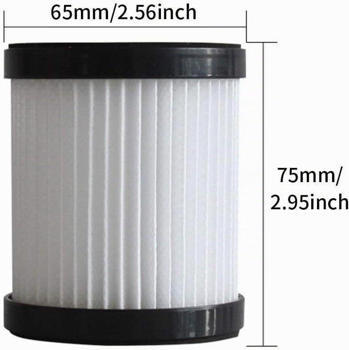 6Pcs XL-618A Flitters Ersatzfilter für MOOSOO XL 618A Akku-Staubsauger, Staubsauger Filter Sieb Stau