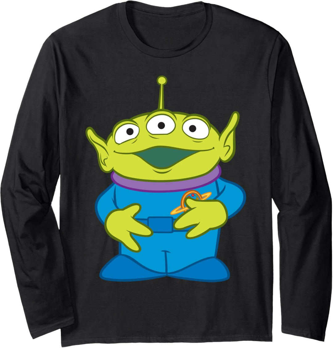 Disney Pixar Toy Story Aliens Pocket Logo Langarmshirt