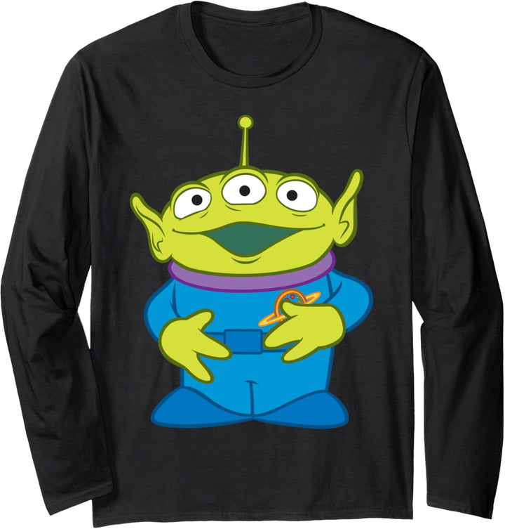 Disney Pixar Toy Story Aliens Pocket Logo Langarmshirt