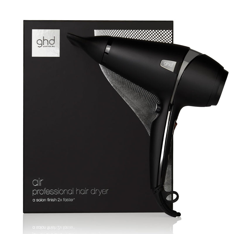 ghd air Haartrockner, professioneller, leistungsstarker Föhn mit Ionen-Technologie, schwarz ghd air