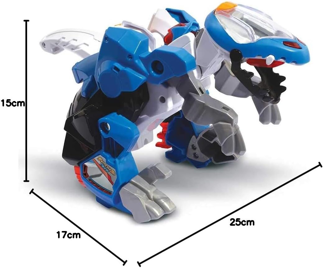 VTech – Switch & Go Dinos – Lutor – Super Stegosaurus – Buggy / Auto / Dinosaurier – französische Ve