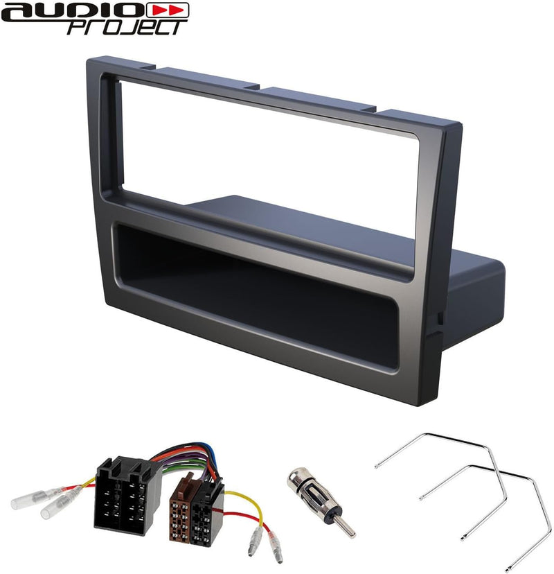 Audioproject A189 - Autoradio Einbauset Radioblende - kompatibel mit Opel Corsa C Combo Omega B Astr