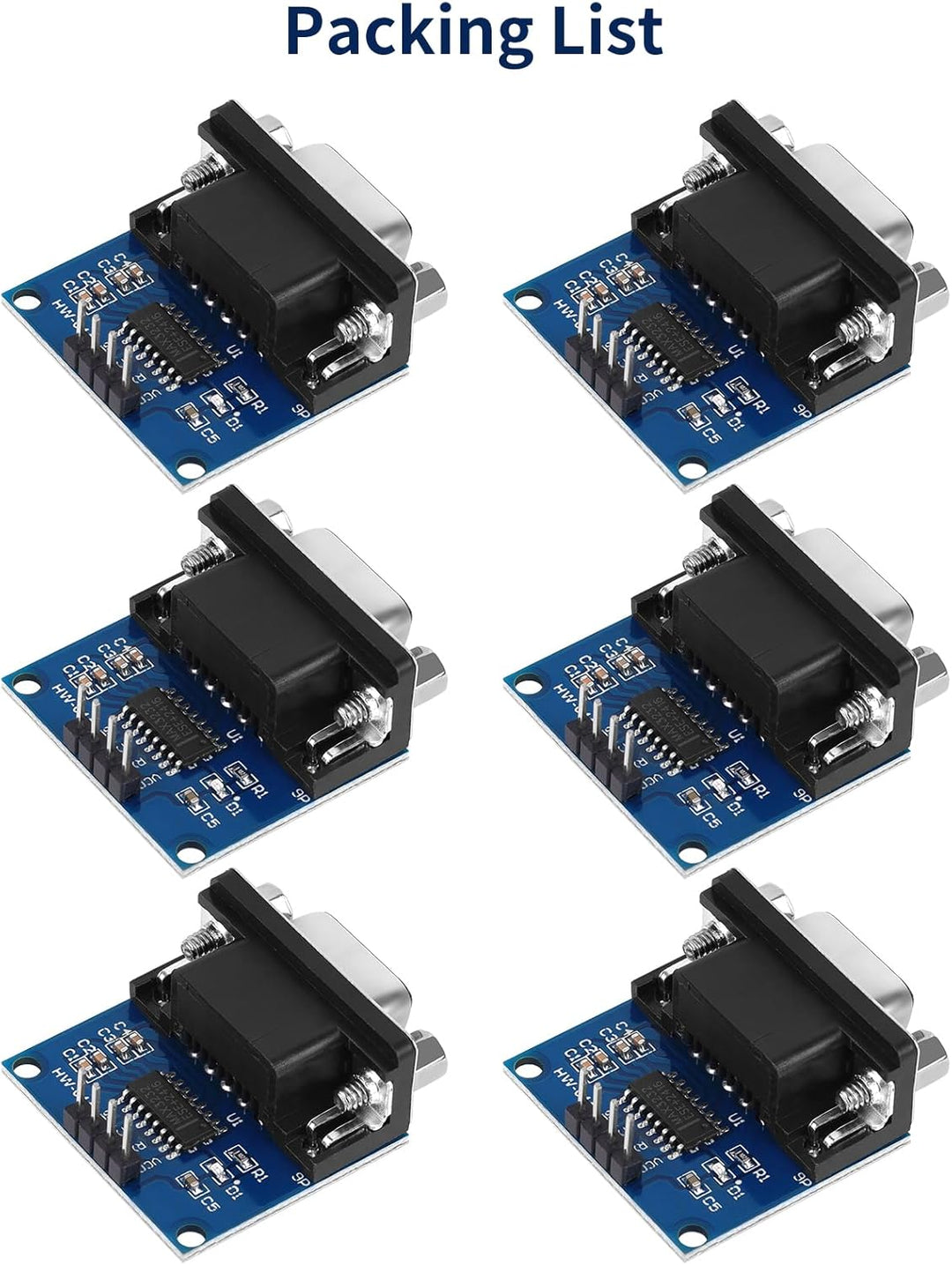 Konvertermodul für RS232 zu TTL, serielles Port-Modul/Buchse serielle Port-Platine auf TTL mit MAX32