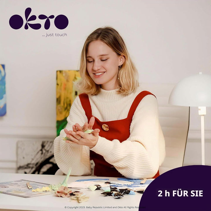 OKTO - Oktoclay Water Lillies Schaumfarbe, 10003, mehrfarbig, Einheitsgrösse