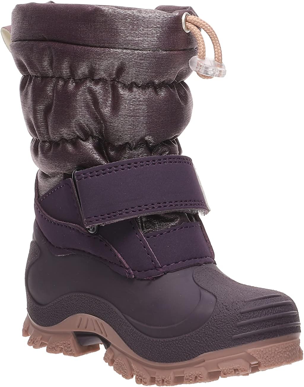 Lurchi Jungen Mädchen Fjonna Schneestiefel, Aubergine