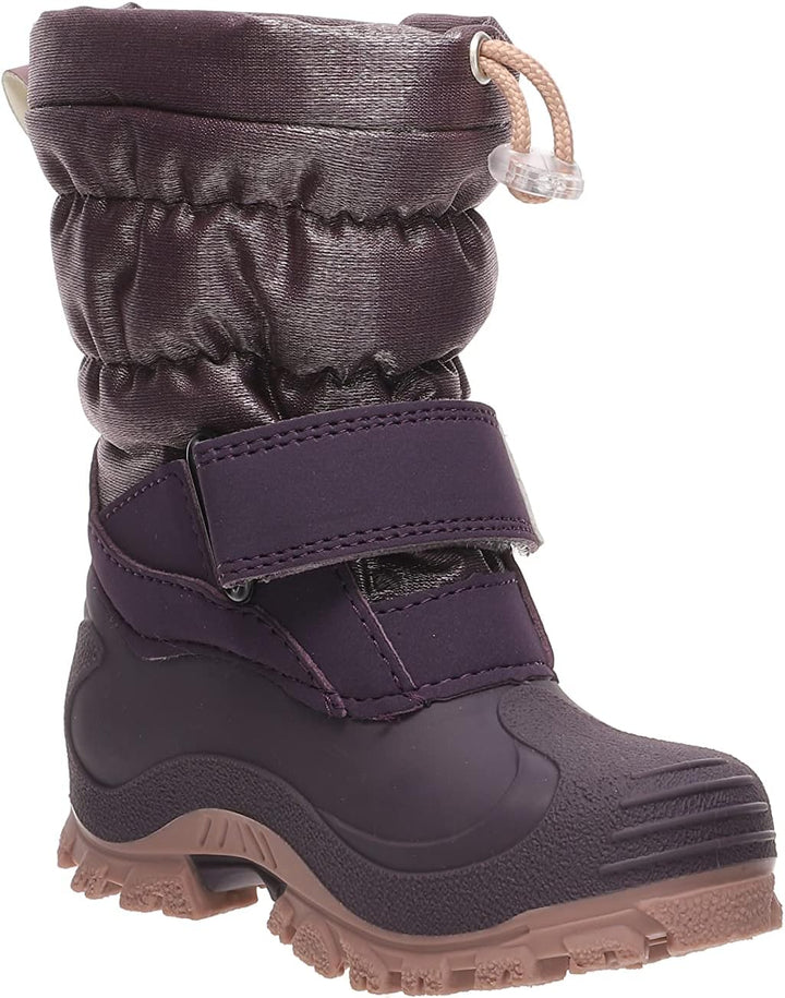 Lurchi Jungen Mädchen Fjonna Schneestiefel, Aubergine