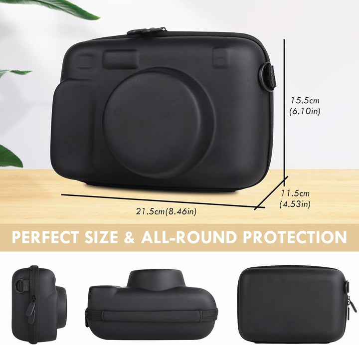 Kamera Tasche und Zubehörset Kompatibel mit Fujifilm Instax Wide 400, für Instax Wide 400/210/300, L