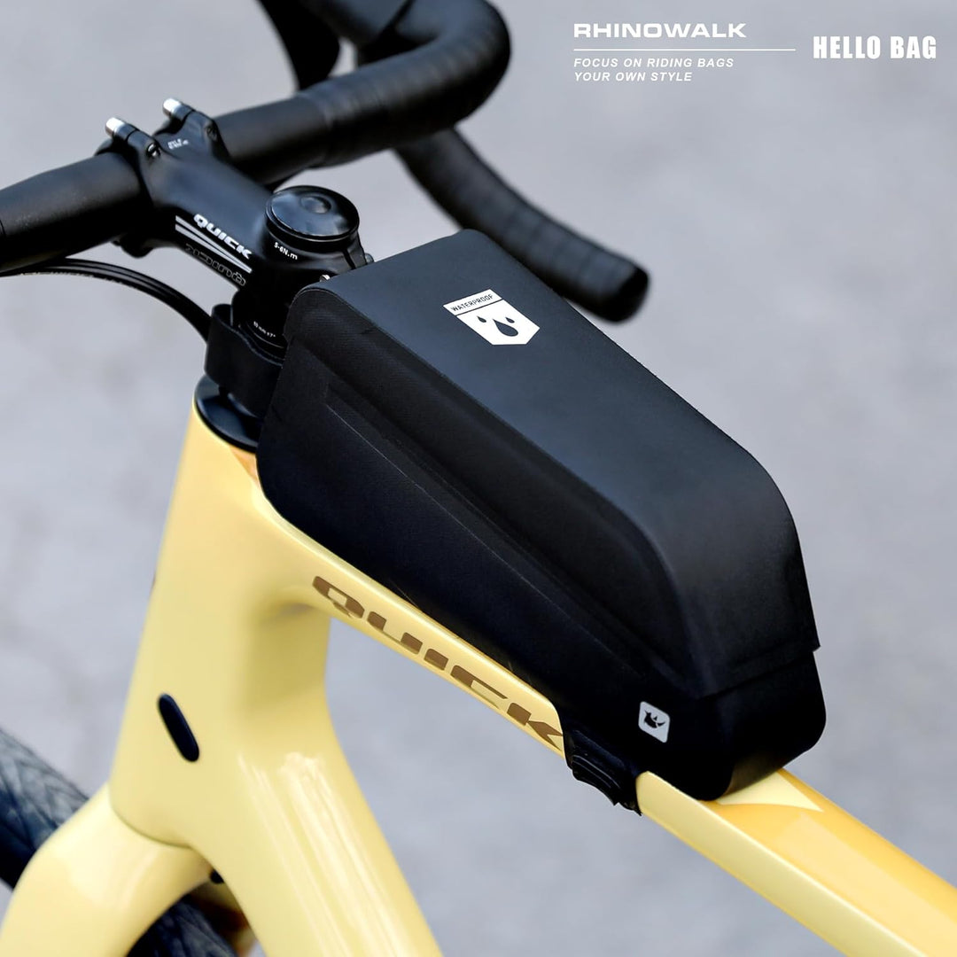 Rhinowalk Fahrrad Rahmentasche mit Magnetverschluss Wasserdicht Rohrtasche Fahrradtasche Fronttasche