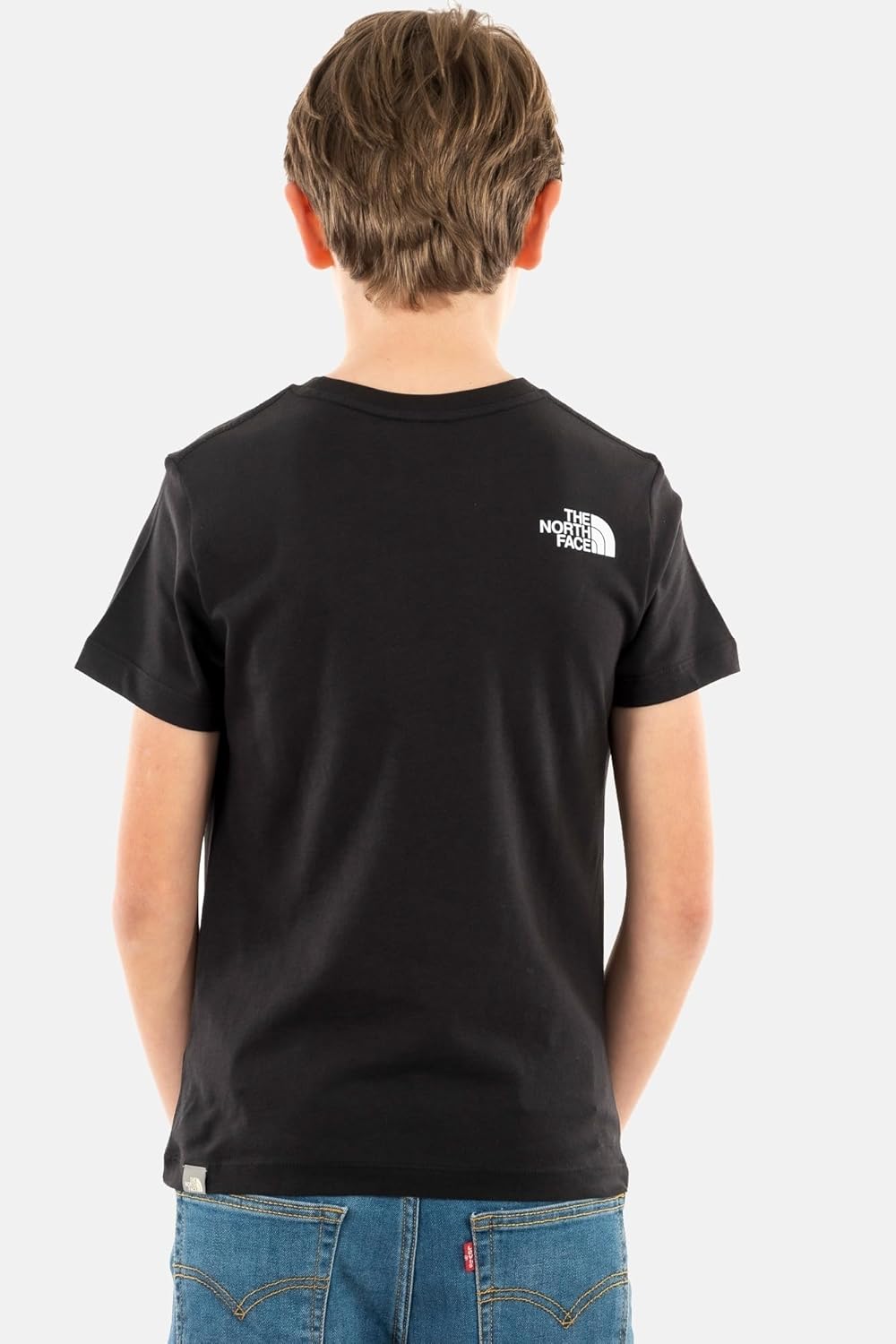 The North Face Jungen Easy T-Shirt 152 Tnf Black-tnf White, 152 Tnf Black-tnf White