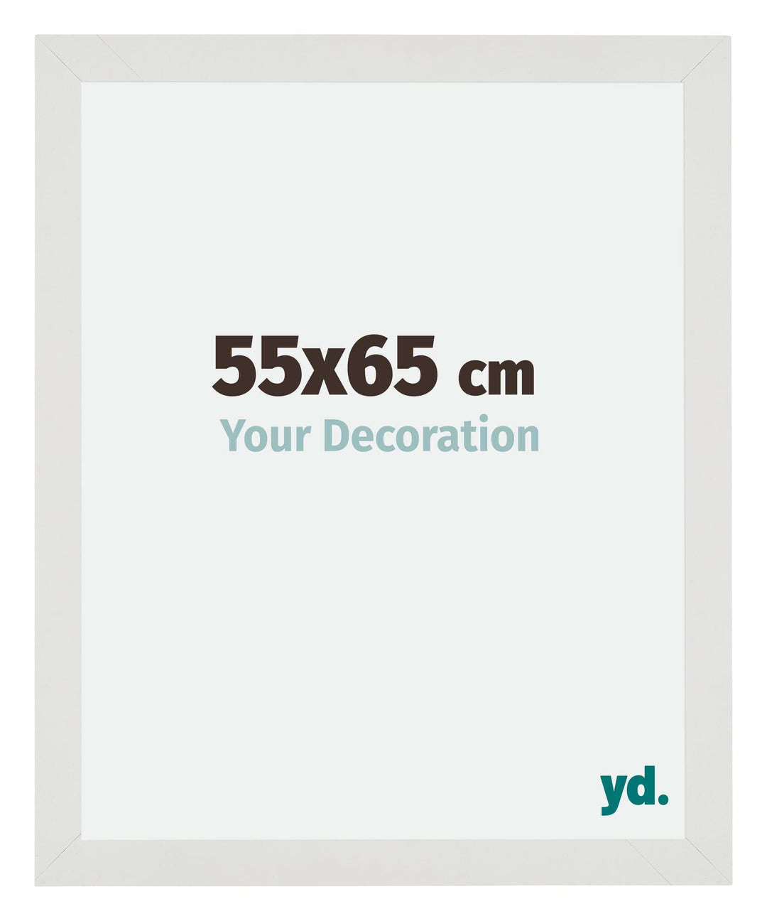 yd. Your Decoration - Bilderrahmen 55x65 cm - Bilderrahmen aus MDF mit Acrylglas - Antireflex - Ausg