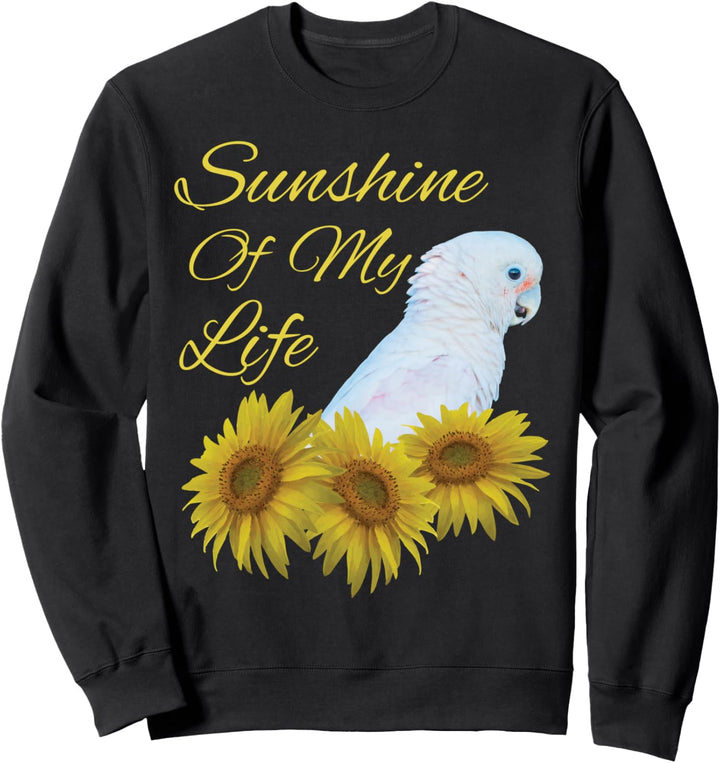 Goffins Kakadu Papagei Sonnenblume Sonnenblume Sweatshirt