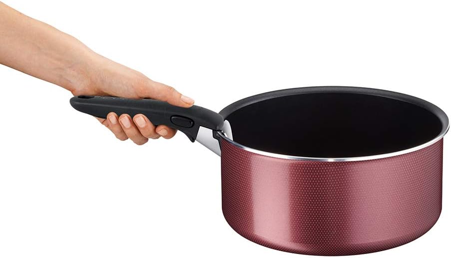 Tefal Ingenio Essential Kochgeschirr, 20 p, Töpfe, Pfannen, Deckel, Schmorpfanne, Löffel, Spatel, Sc