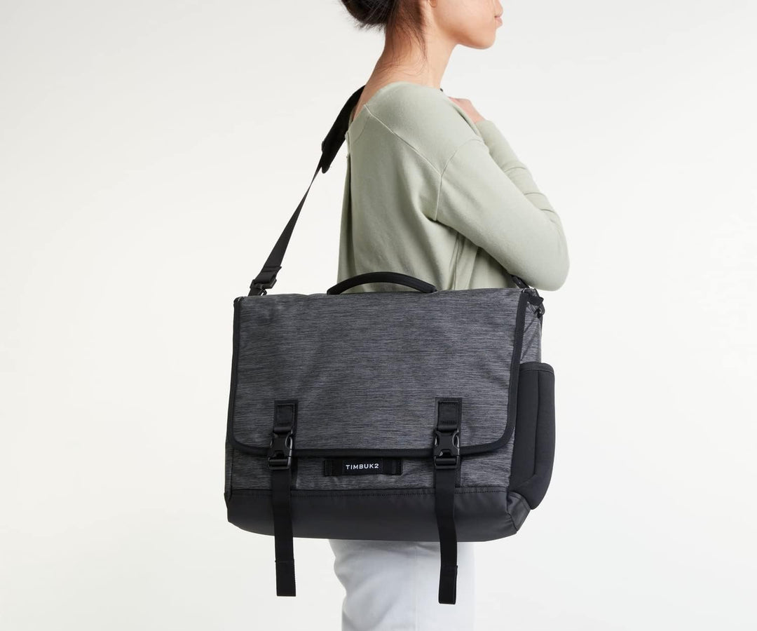 Timbuk2 Unisex Closer Laptop Briefcase Gepäck, Kuriertasche (1er Pack) Einheitsgrösse Eco Static, Ei