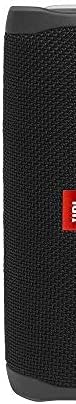 JBL Flip 5 Bluetooth Box Black – Wasserdichter, portabler Lautsprecher