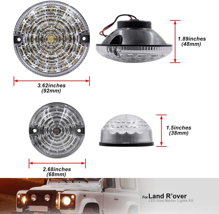 NSLUMO 10 Stück die Kompletten Lichtkits Anzeige Hinten Rückleuchte Nebel & Rückwärts & Vorderseite
