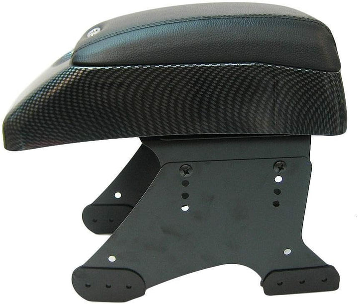 Mittelarmlehne Armlehne Universal Konsole Mittelkonsole Kunstleder Aufbewahrungsbox Carbon A B C G H