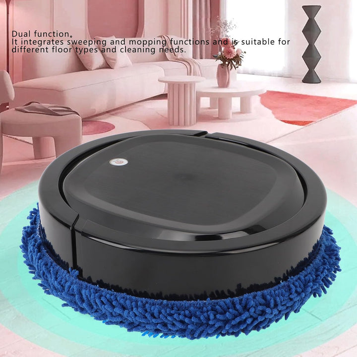 Roboter-Staubsauger, 2 in 1 Nass Trocken Wisch Roboter Automatisch Effizient Roboter-Staubsauger und