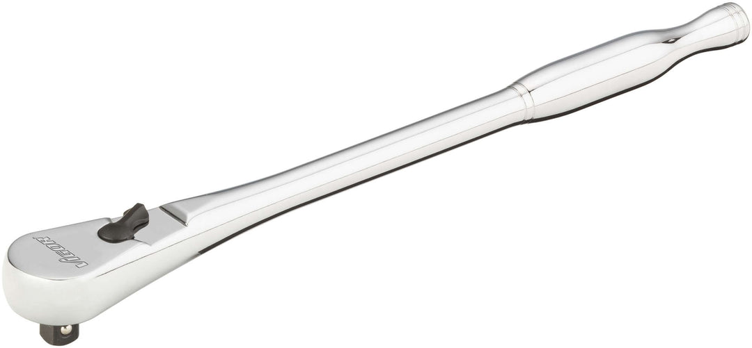 Vigor Vollstahl-Umschaltknarre (1/4 Zoll (6,3 mm) Vierkantantrieb, feinverzahnt mit 72 Zähnen, gesch