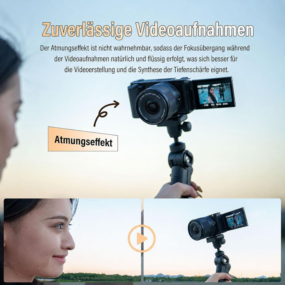 VILTROX 9mm F2.8 E Air AF E-Mount APS-C Ultra-Weitwinkel-Autofokus-Festbrennweitenobjektiv für Sony