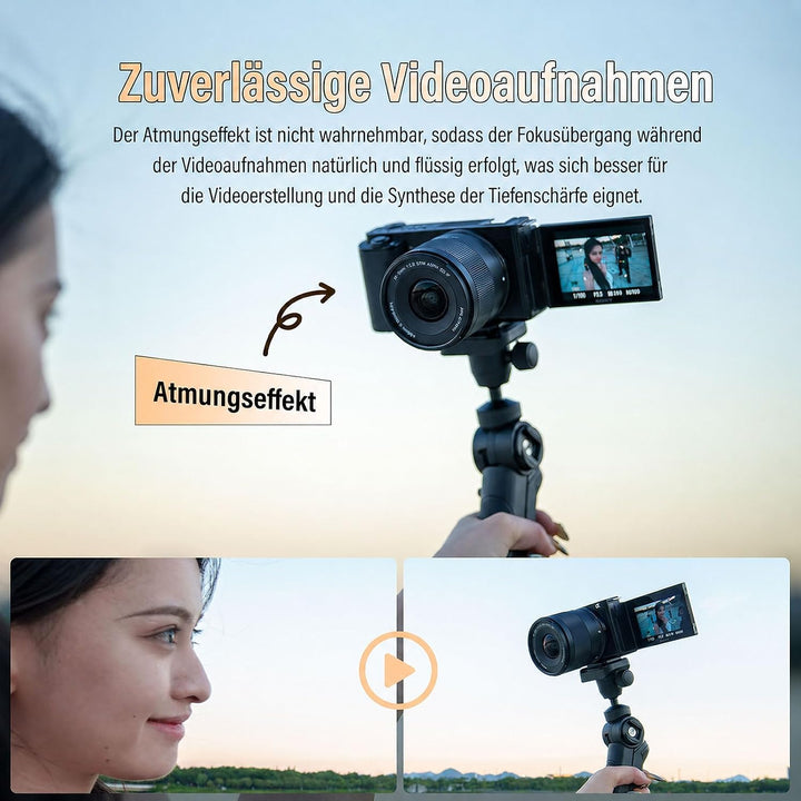 VILTROX 9mm F2.8 E Air AF E-Mount APS-C Ultra-Weitwinkel-Autofokus-Festbrennweitenobjektiv für Sony