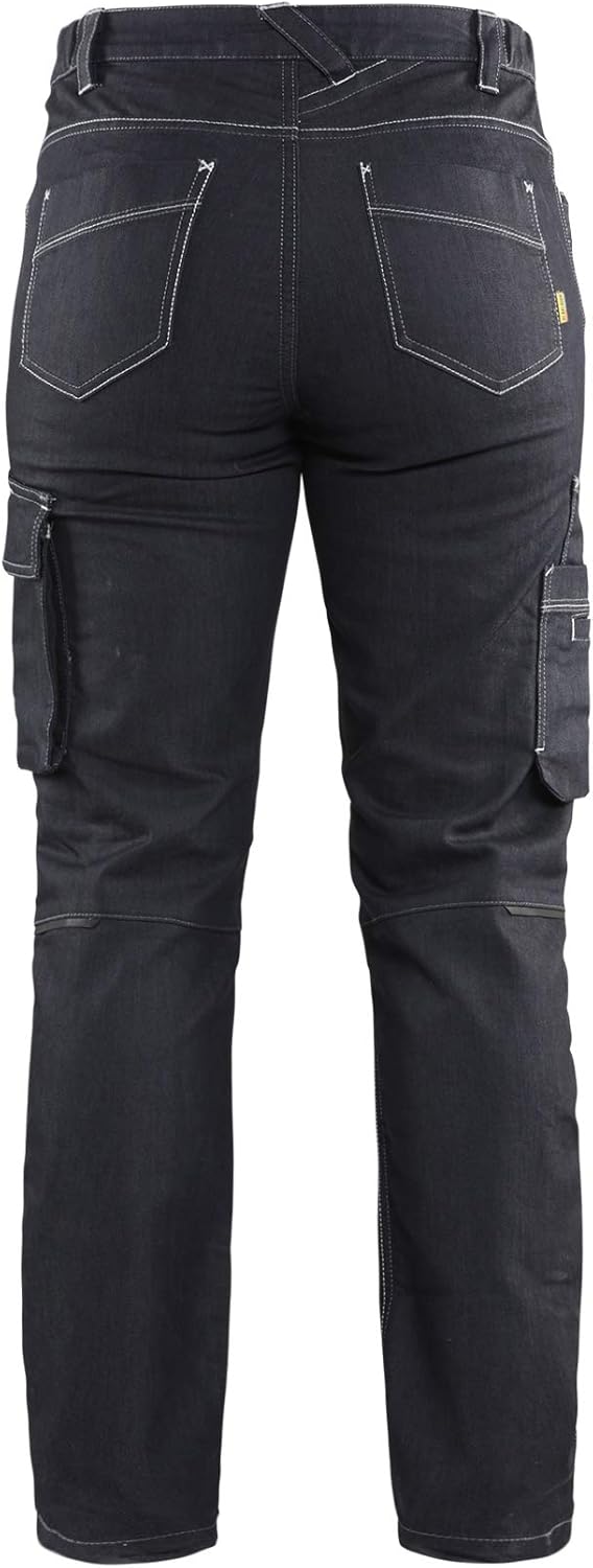 Blaklader 714011418900C34 Damen Service Stretch Arbeitshose, Marineblau, Grösse C34 C34 Marineblau,