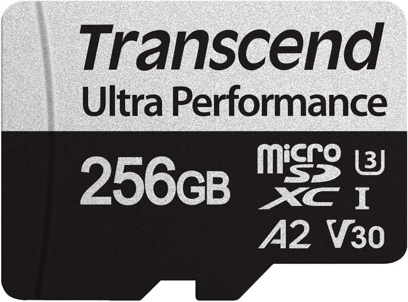 Transcend 256Go microSD mit Adapter UHS-I, TS256GUSD340S 256GB, 256GB