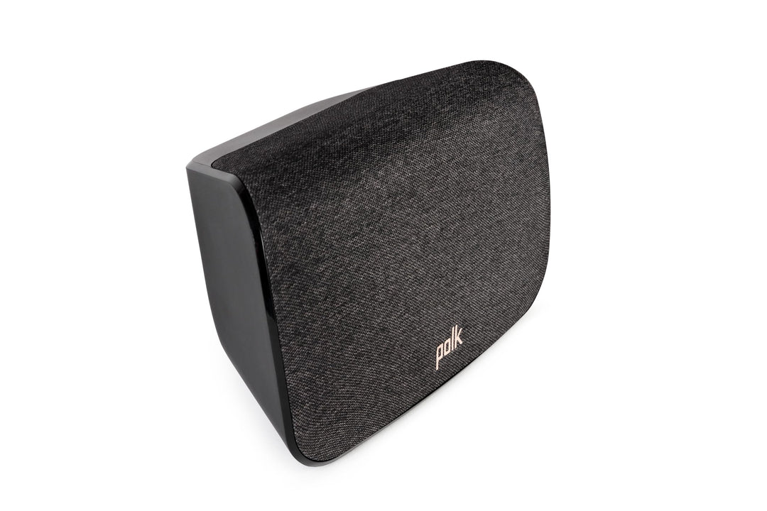 Polk Audio SR2 kabellose Surround Lautsprecher für Polk React und MagniFi 2 Soundbar, Schwarz (MAGSR