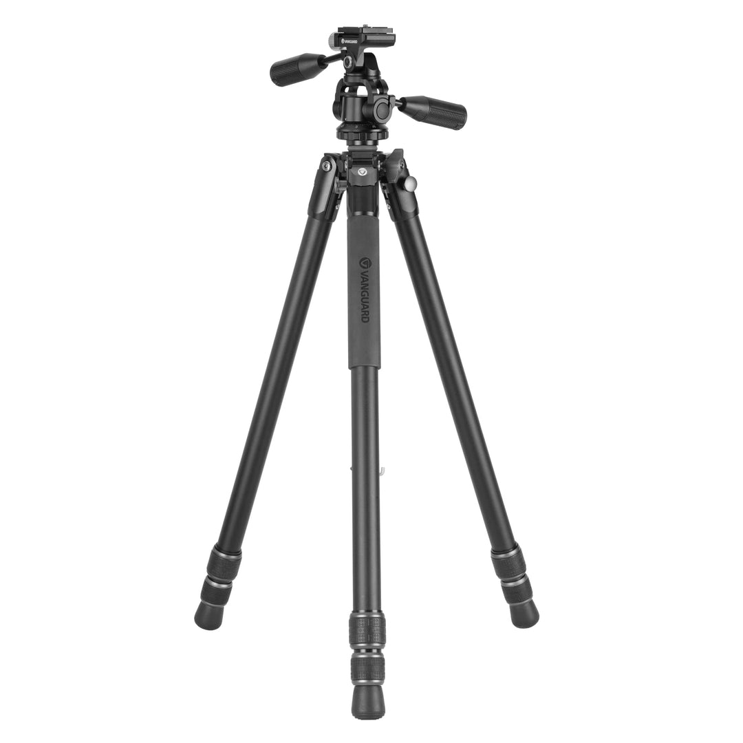 Vanguard Veo 3 303APS - Stabiles Stativ mit 30 mm Beindurchmesser und 3-Wege Kopf Aluminium 30mm 3 W