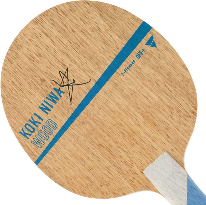 VICTAS Holz Koki Niwa Wood - 7-schichtiges Premium-Offensivholz für das tischnahe Offensivspiel - Ti