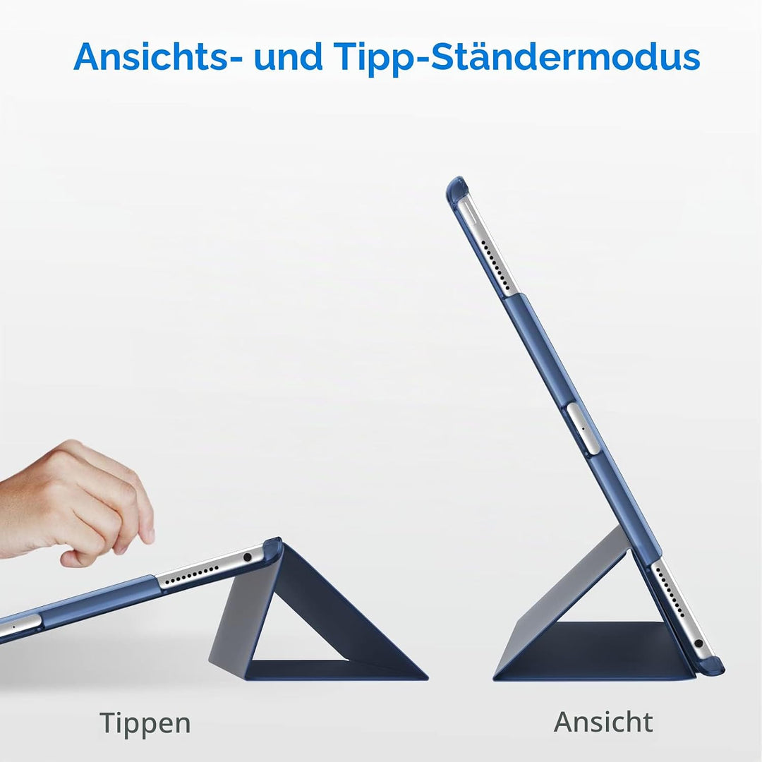 JETech Hülle für iPad Pro 12,9 (1. und 2. Generation, Modell 2015 und 2017), Schutzhülle mit Auto Sc
