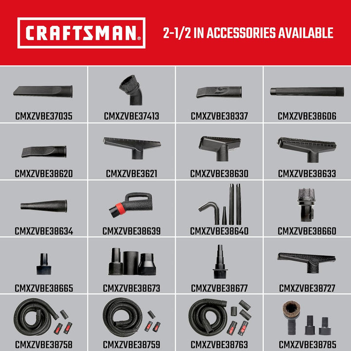 CRAFTSMAN CMXZVBE38621 Nassdüse/Trockensauger, 5,1 cm, Schwarz Wet Nozzle, Wet Nozzle