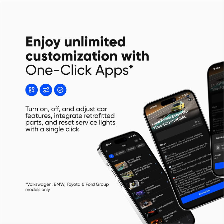 OBDeleven 3 Ultimate Edition: Professionelles OBD2-Diagnose-Scan-Werkzeug der nächsten Generation zu