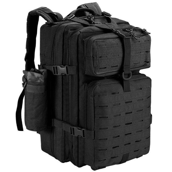 SHANNA Trekkingrucksack, Wanderrucksäcke Militärrucksack 45L Armee Rucksack MOLLE Assault Pack Takti