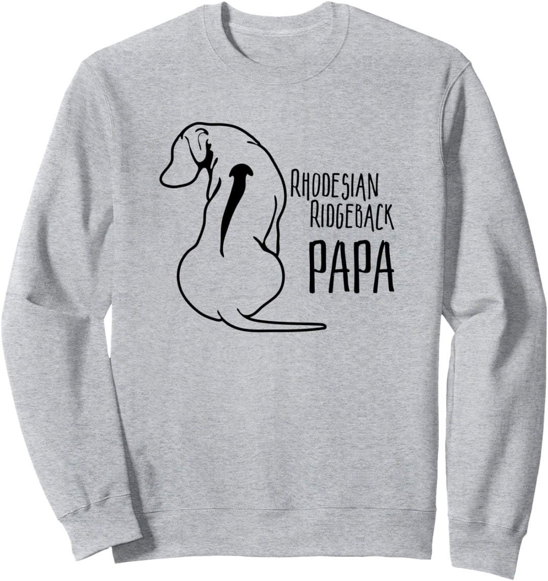 Rhodesian Ridgeback Papa Hund Hunde Jagdhund Sweatshirt
