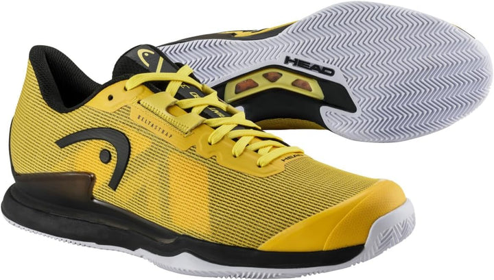 Head Sprint Pro 3.5 Clay Men 273164 Yellow 40.5 EU Banana Schwarz, 40.5 EU Banana Schwarz