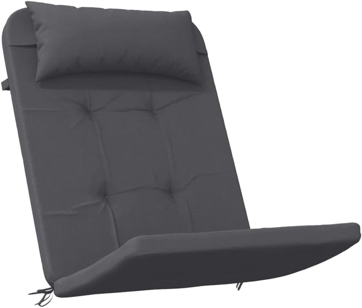 vidaXL Adirondack Auflage 2 STK., Sitzauflage für Gartenmöbel, Wasserabweisendes Sitzkissen, Stuhlki