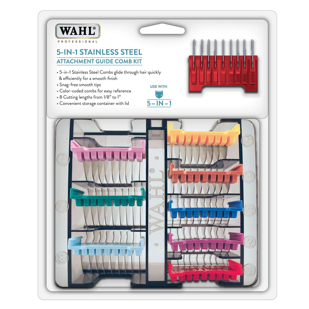 WAHL Arco Kamm-Set, aus Edelstahl Special