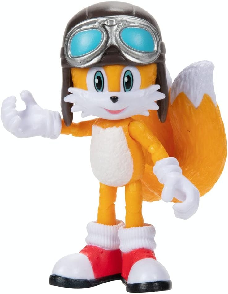 SONIC THE HEDGEHOG 2 Der Film 4'' bewegliche Actionfiguren-Sammlung mit fliegenden Schwänzen Modern,
