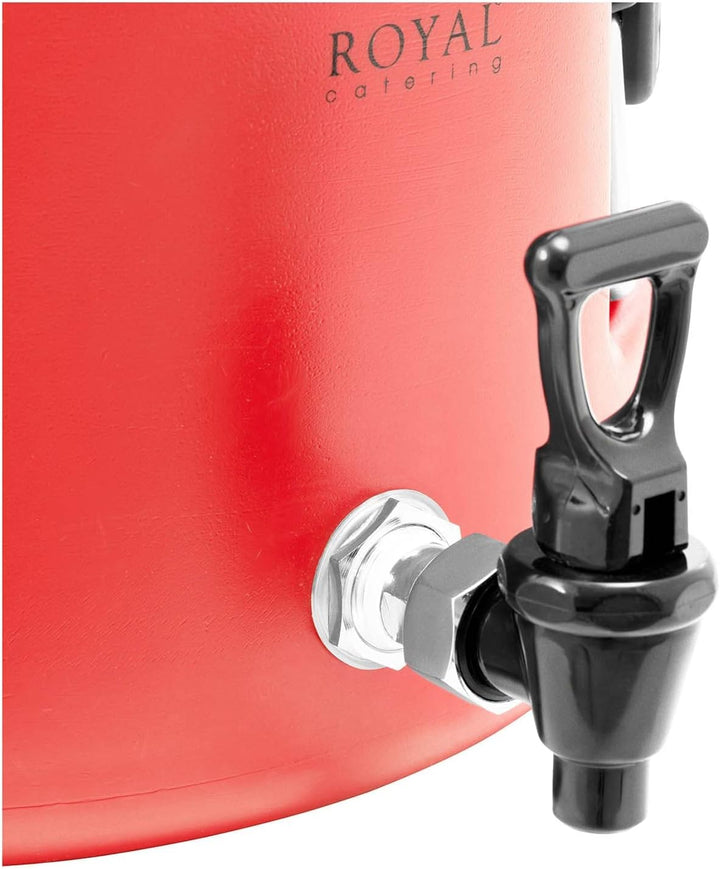 Royal Catering RC_TT_3 Thermobehälter 15 L Ablasshahn Warmhaltebehälter Thermobehälter für Essen Wär