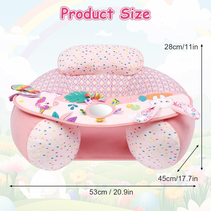 Aufblasbarer Babystuhl, Babyschale für 3-36 Monate, tragbarer Säuglings-Luftpumpensitz, Babysitze zu