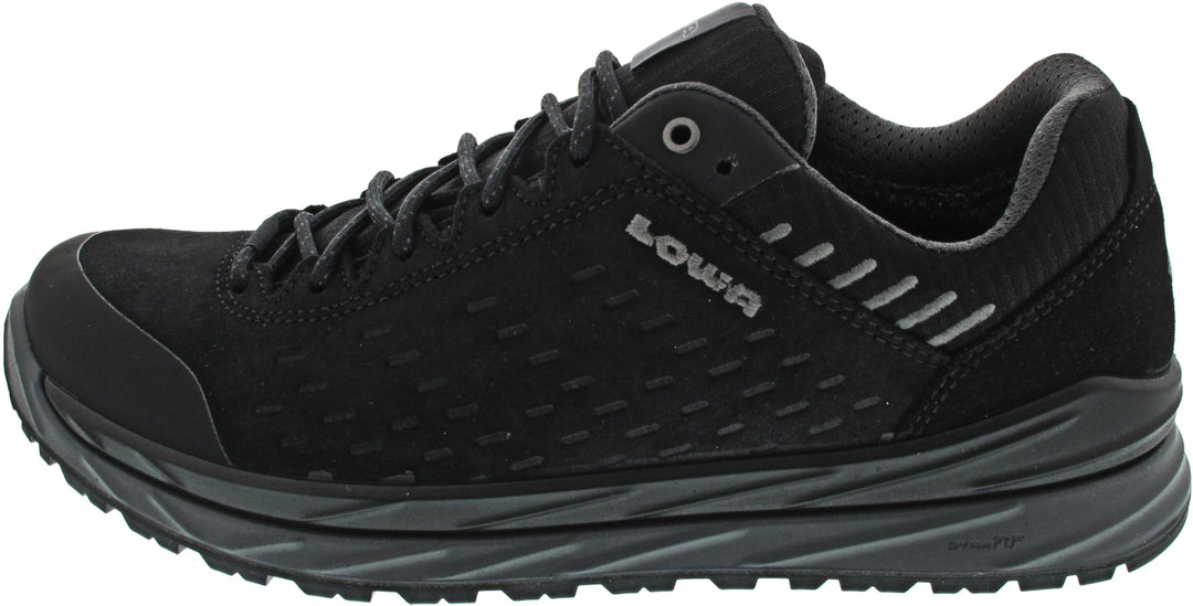 LOWA Halbschuh MALTA GTX LO 41.5 EU Schwarz, 41.5 EU Schwarz