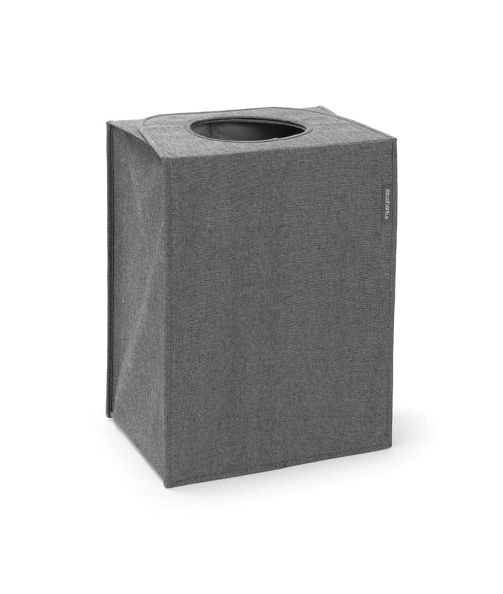 Brabantia - Wäschesack - Quick-Drop-Öffnung - Robuste Textilsack - Platzsparend - Der Deckel lässt s