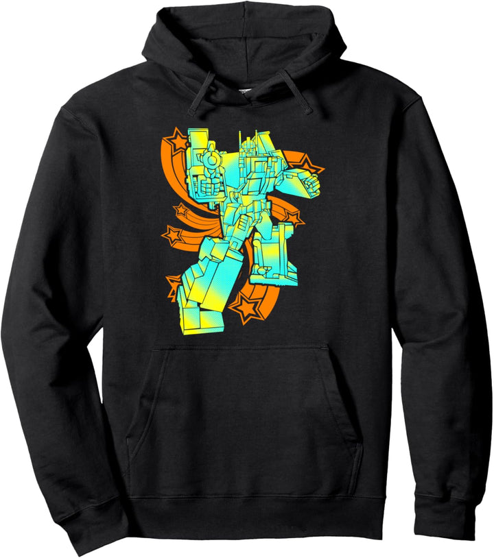 Vintage Retro Spielzeug Roboter Lustiges Technik Pullover Hoodie