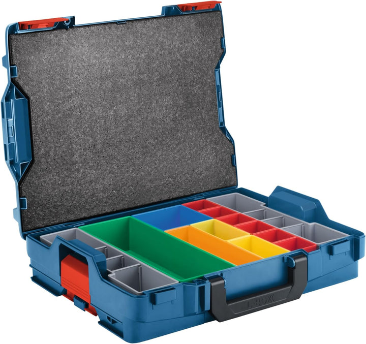 Bosch Professional L-BOXX 102 + 13-tlg.-Einsatzbox-Set für L-BOXX 102, 1600A016NA